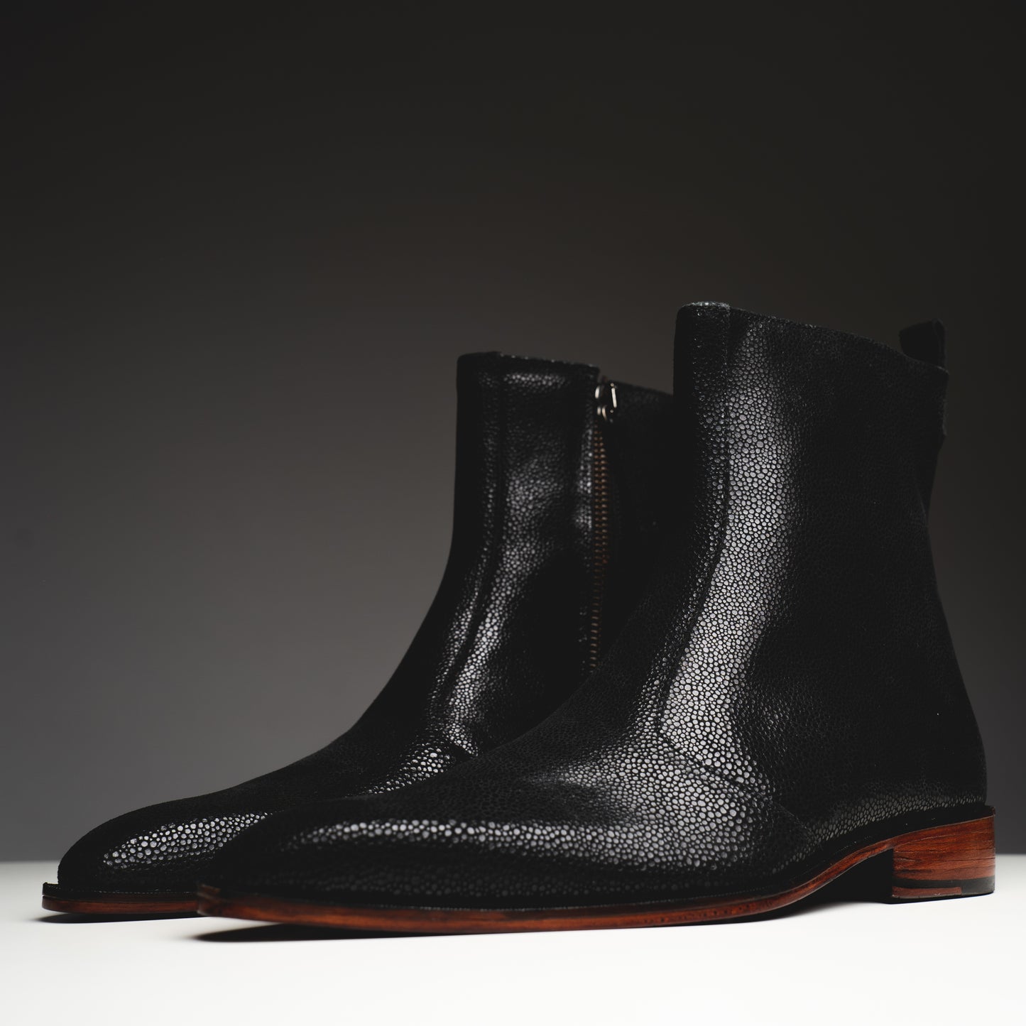 Black galaxy boots