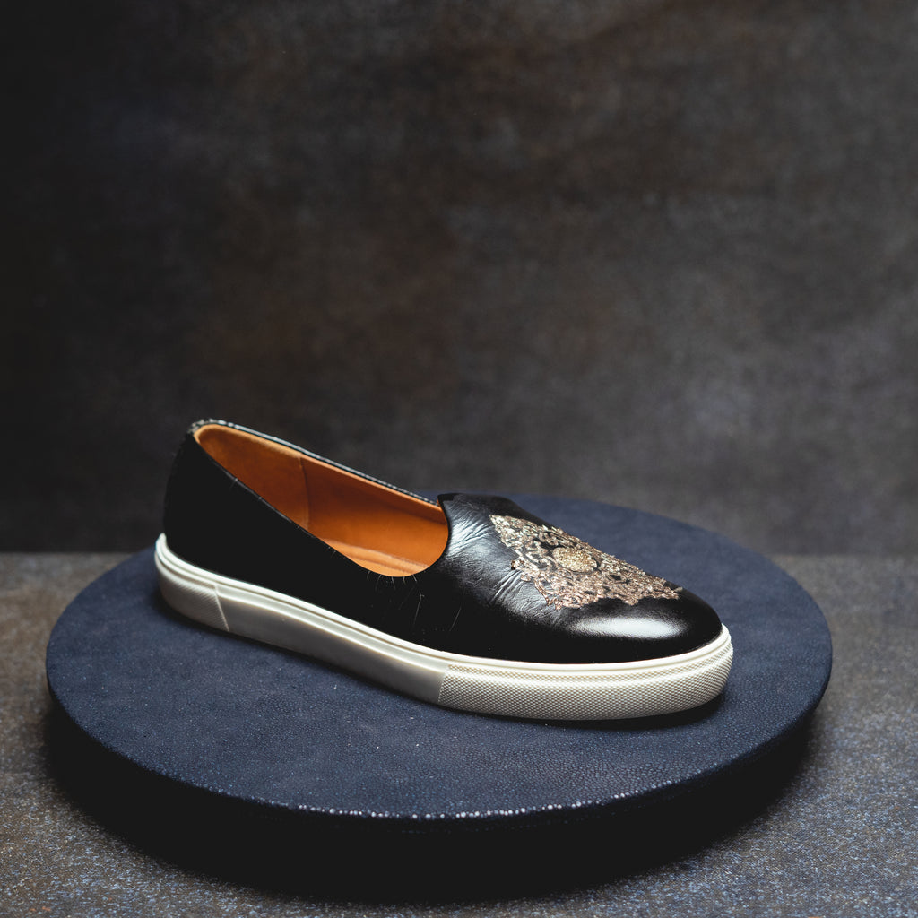 Black Bronze Wedding Sneaker