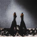 Burgundy Patent Croc Boots