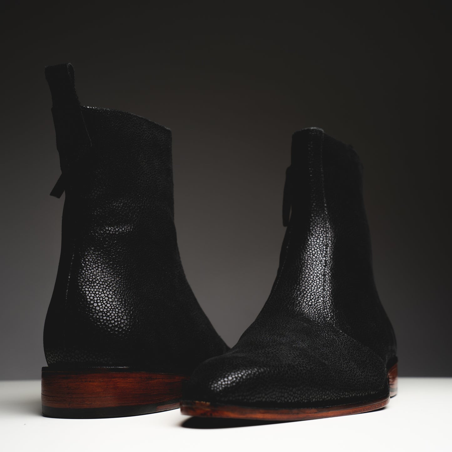 Black galaxy boots