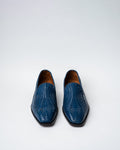 EVENING SLIP-ONS WITH AN ALMOND TOE, EASY TO SLIDE IN SHOES
