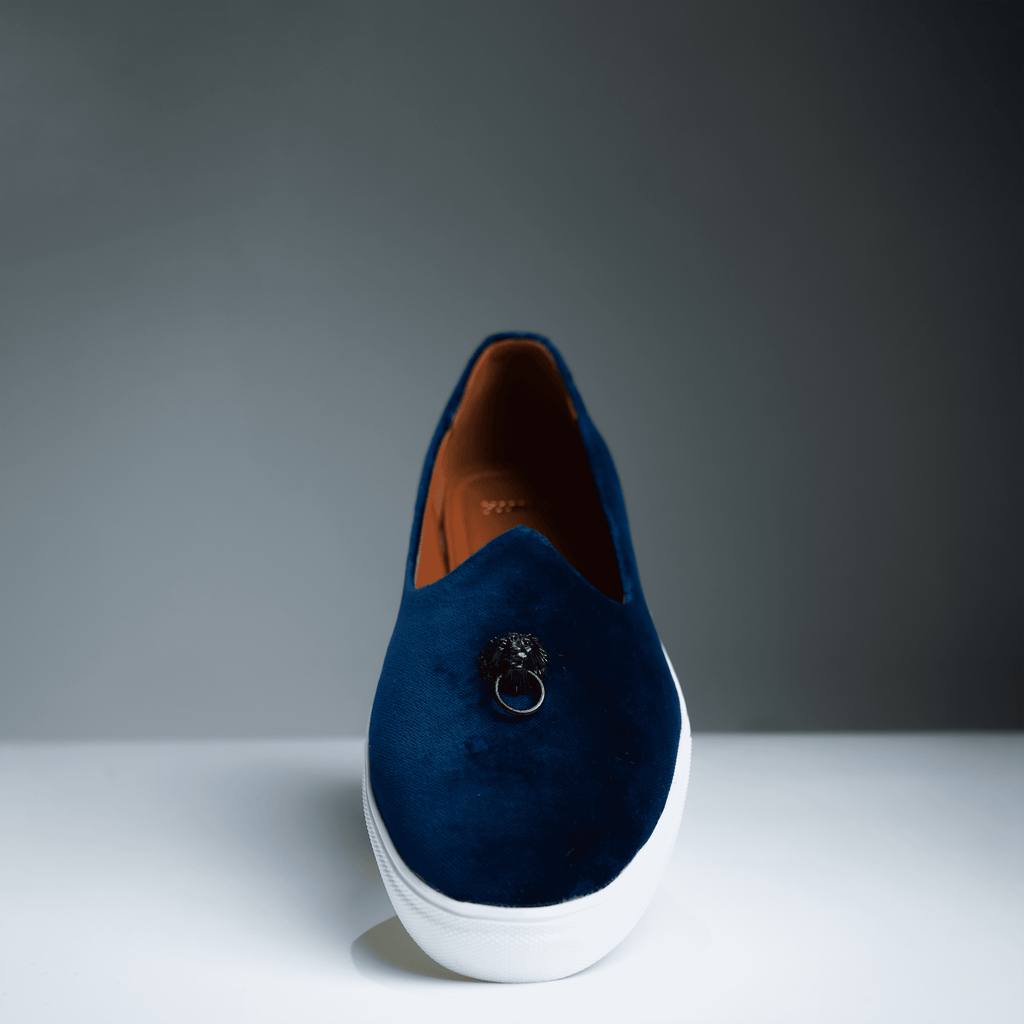 Blue Suede Wedding Sneaker