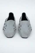 CLASSIC ASH GREY CUT JUTTI