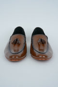 BROWN WITH TASSEL JUTTI