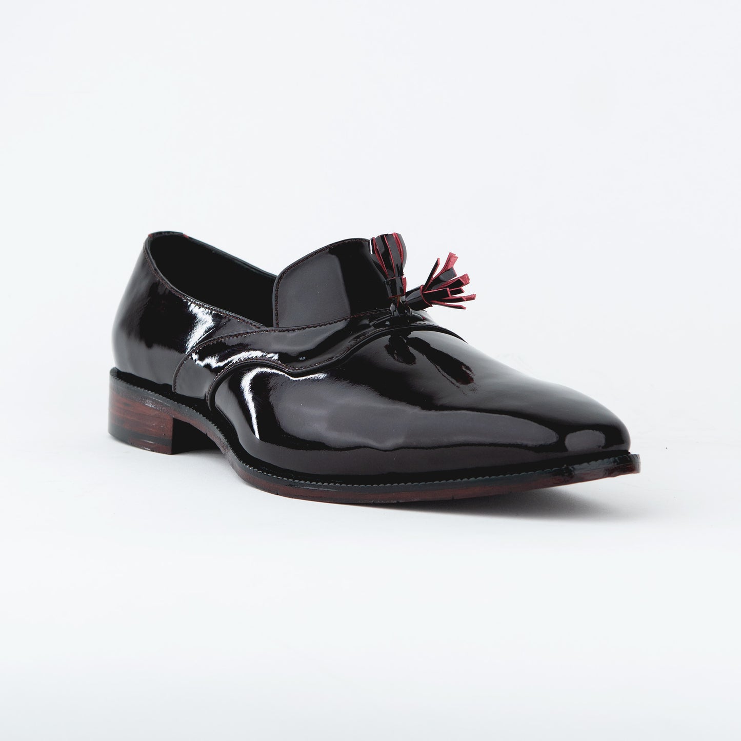 EVENING TASSEL BLACK LOAFER TUXEDO