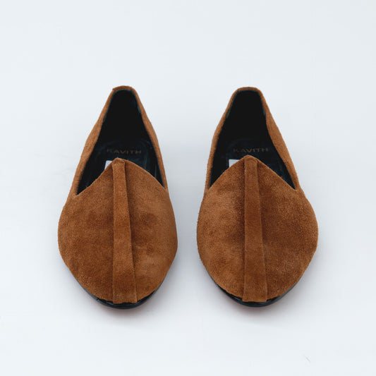 CLASSIC WALNUT SHADE SUEDE JUTTI