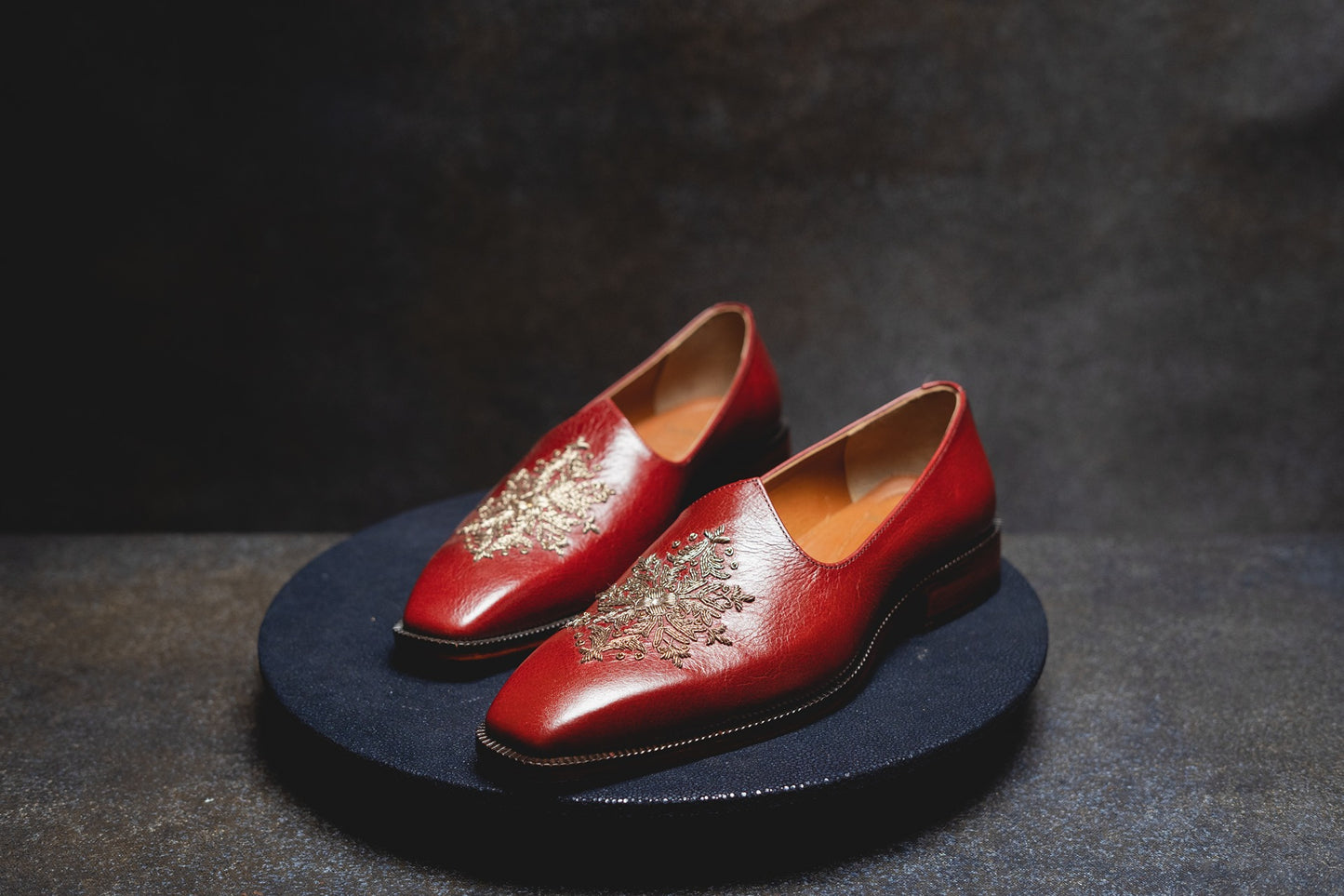 Red Embroidered Jutti 2.0